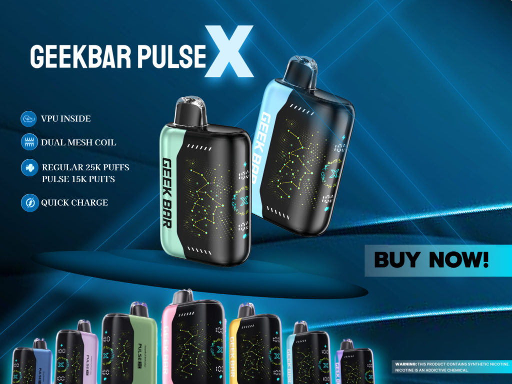 Geekbar Pulse X | Geek bar | disposable vape | vapes | Geekbar | Dreamz smoke shop