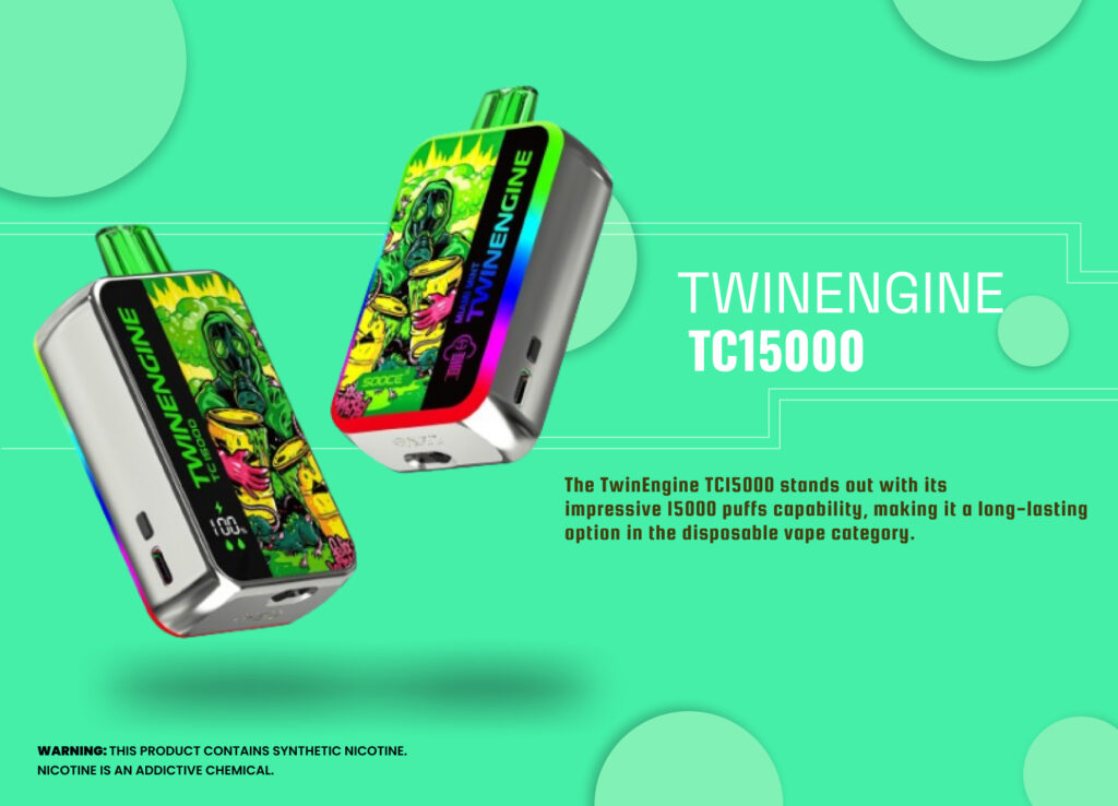 Exploring the Powerhouse: Twinengine TC15000 by Dreamz Smoke and Vape