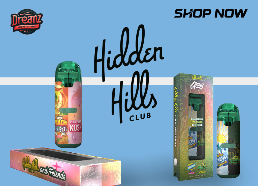 Hidden Hills And Friends Dual Flavor THCA/THCP/THC-M Disposable Vape| Sugar Land TX smoke shop|Smoke shop near me Sugar Land TX