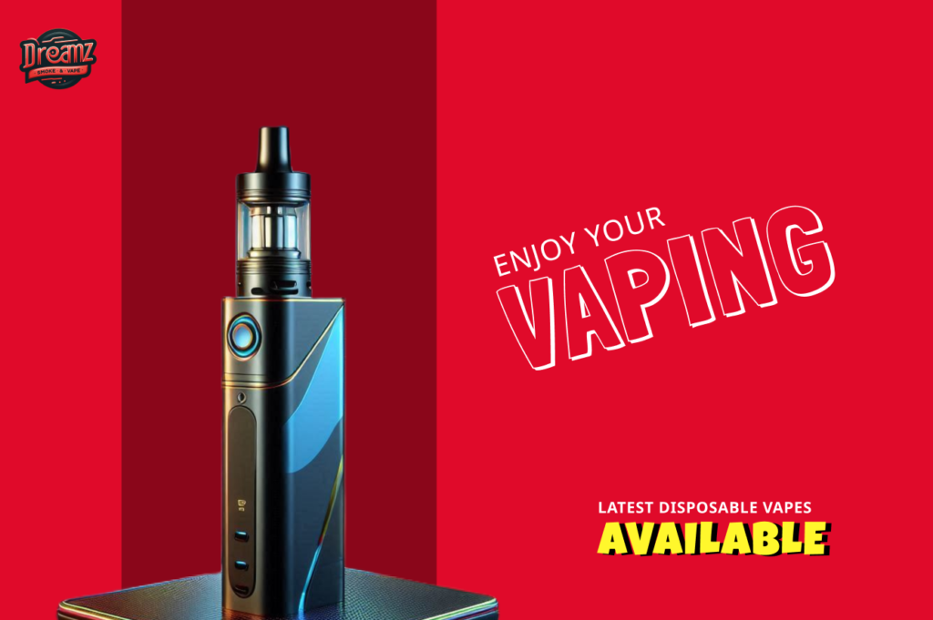 Enjoy your vaping with our latest disposable vaporizers at Dreamz Smoke and Vape in Sugar Land, TX.