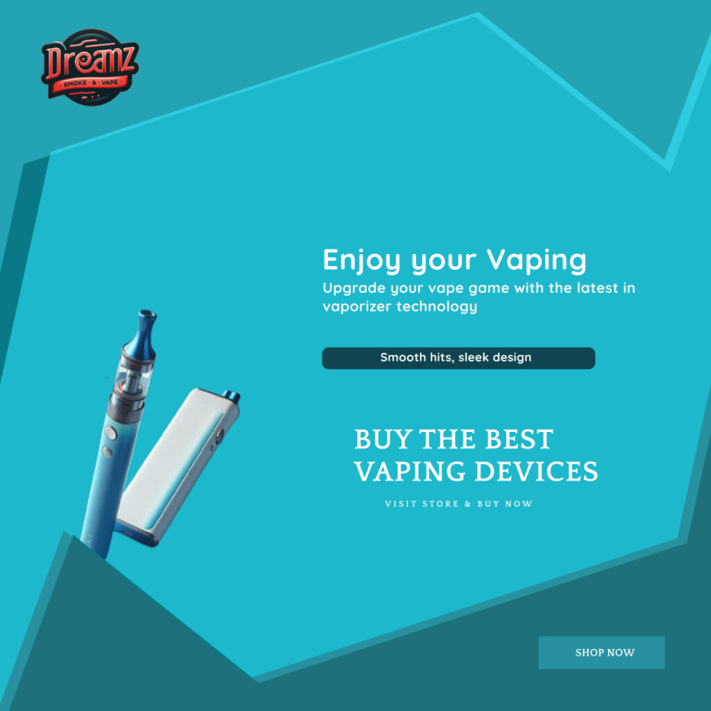 Dreamz Smoke and Vape in Sugar Land, TX, featuring the latest vaping devices and products.